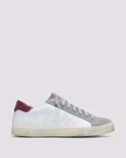 Online P448 John White/Burgundy