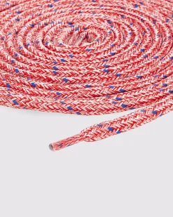 New P448 Shoelaces Multi Red