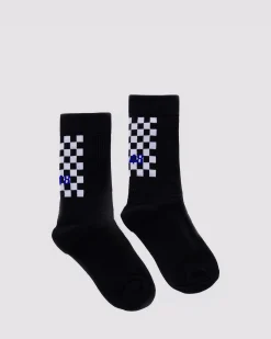 Clearance P448 Socks Black/Check